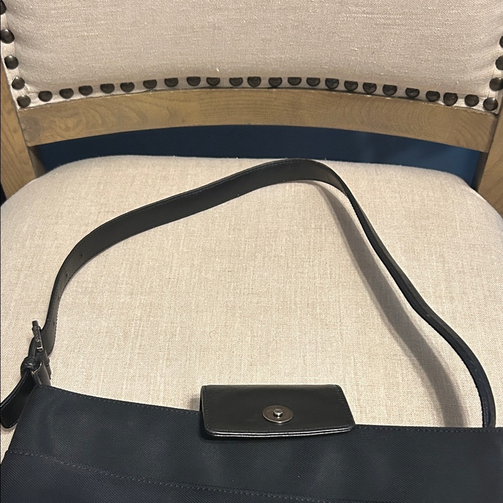 Vintage Y2K-Era Coach Mercer Black Nylon Shoulder Bag - Picture 12 of 12